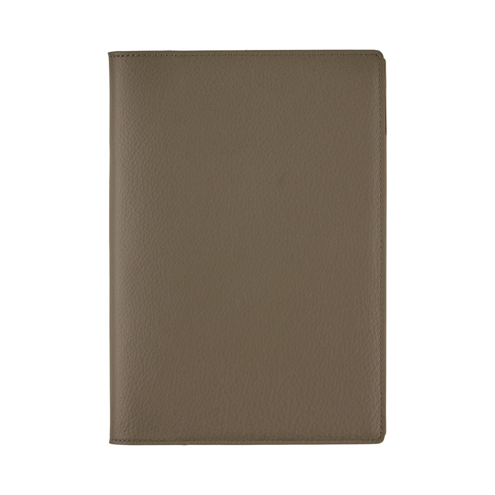 Hobonichi Techo Cousin Book & Cover 2026 - Leather: Taut (Gray & Light Blue) - A5