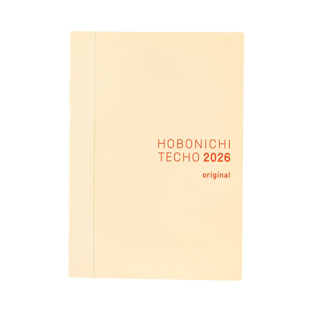 Hobonichi Techo Original 2026 - Japanese Edition - Sunday Start - A6