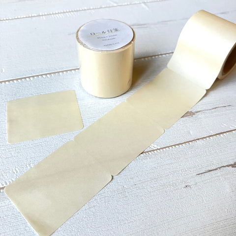 Papier Platz - Roll Sticky Notes - Cream