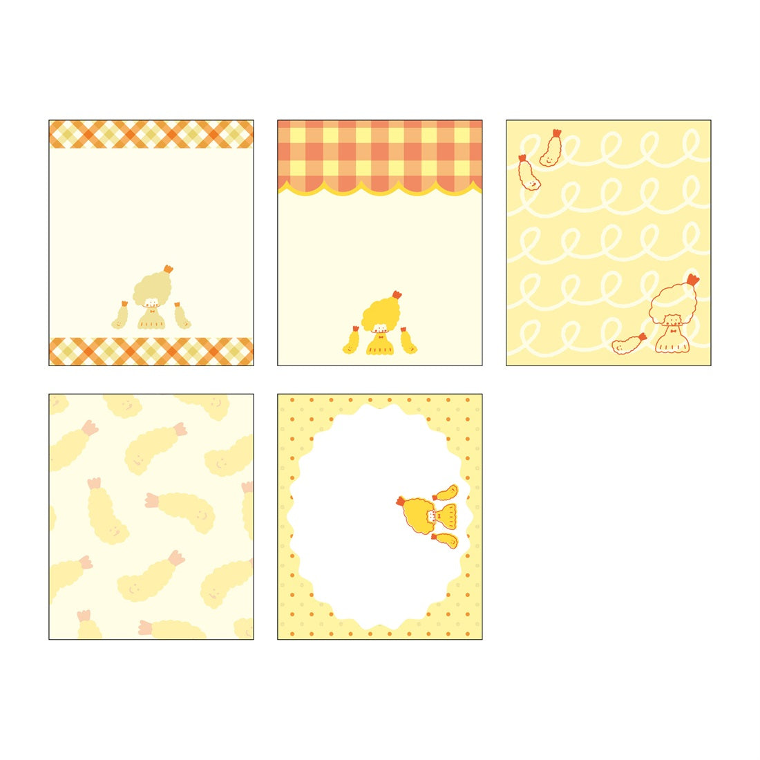 MARK'S x mizutama Masté Writable Flake Washi Tape Sheets - Fried Ebi (Coming Soon)