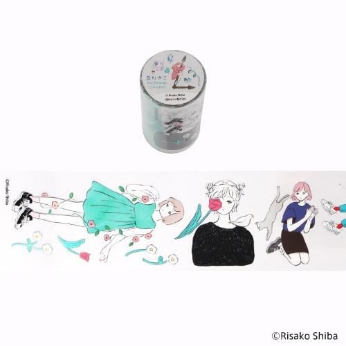 Komamono Creative x Risako Shiba Clear Roll Sticker (Coming Soon)