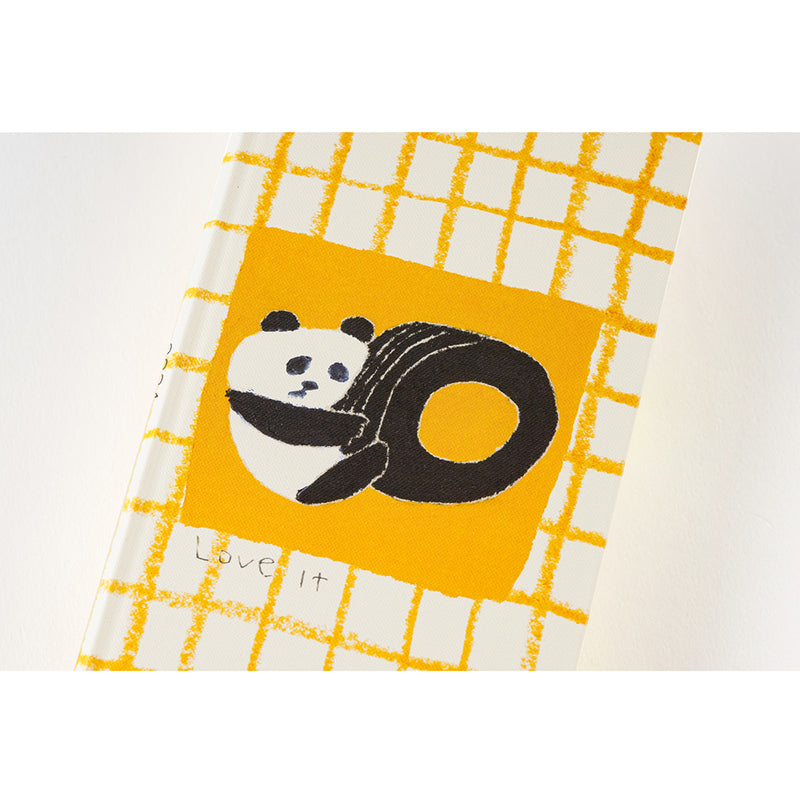 Hobonichi Techo Weeks 2024 - Jin Kitamura: Love it (Panda) Yellow