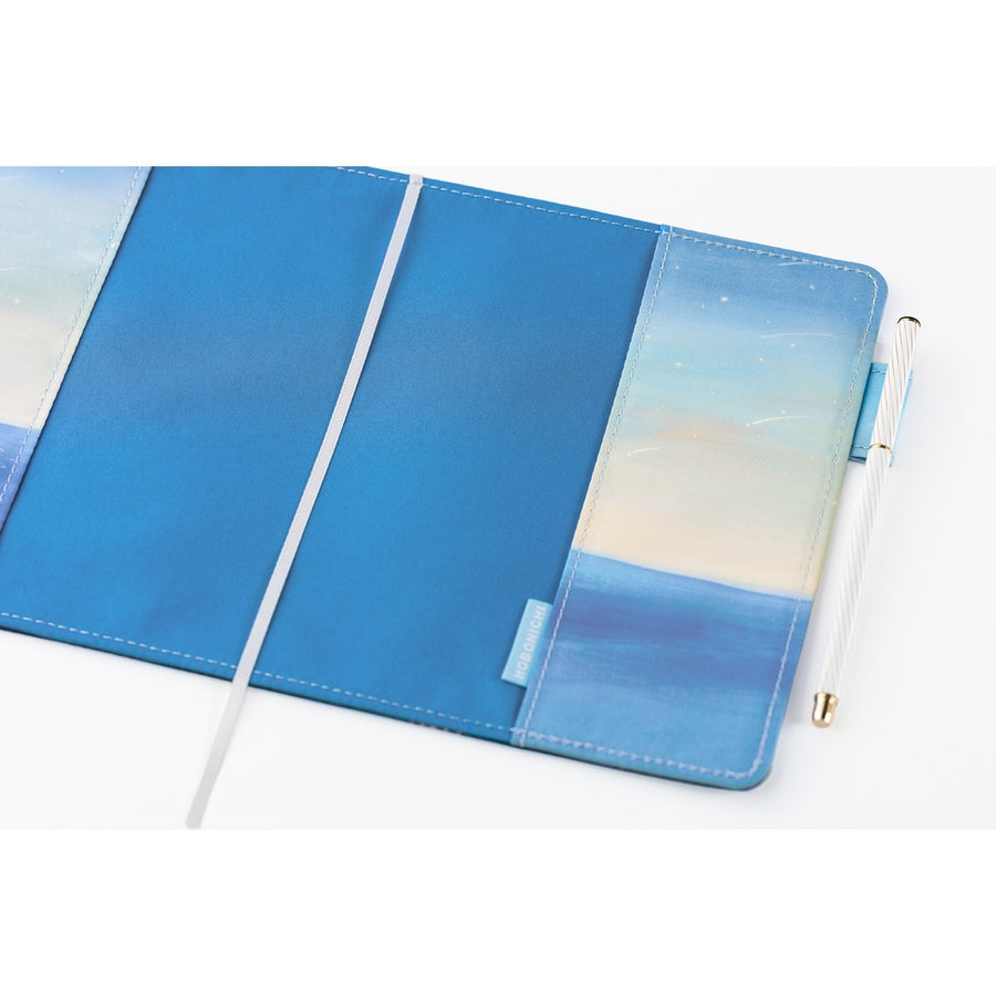 Hobonichi 5-Year Techo Leather Cover 2027 - A6 - Hiroko Kubota: The Sea’s Dream at Dawn