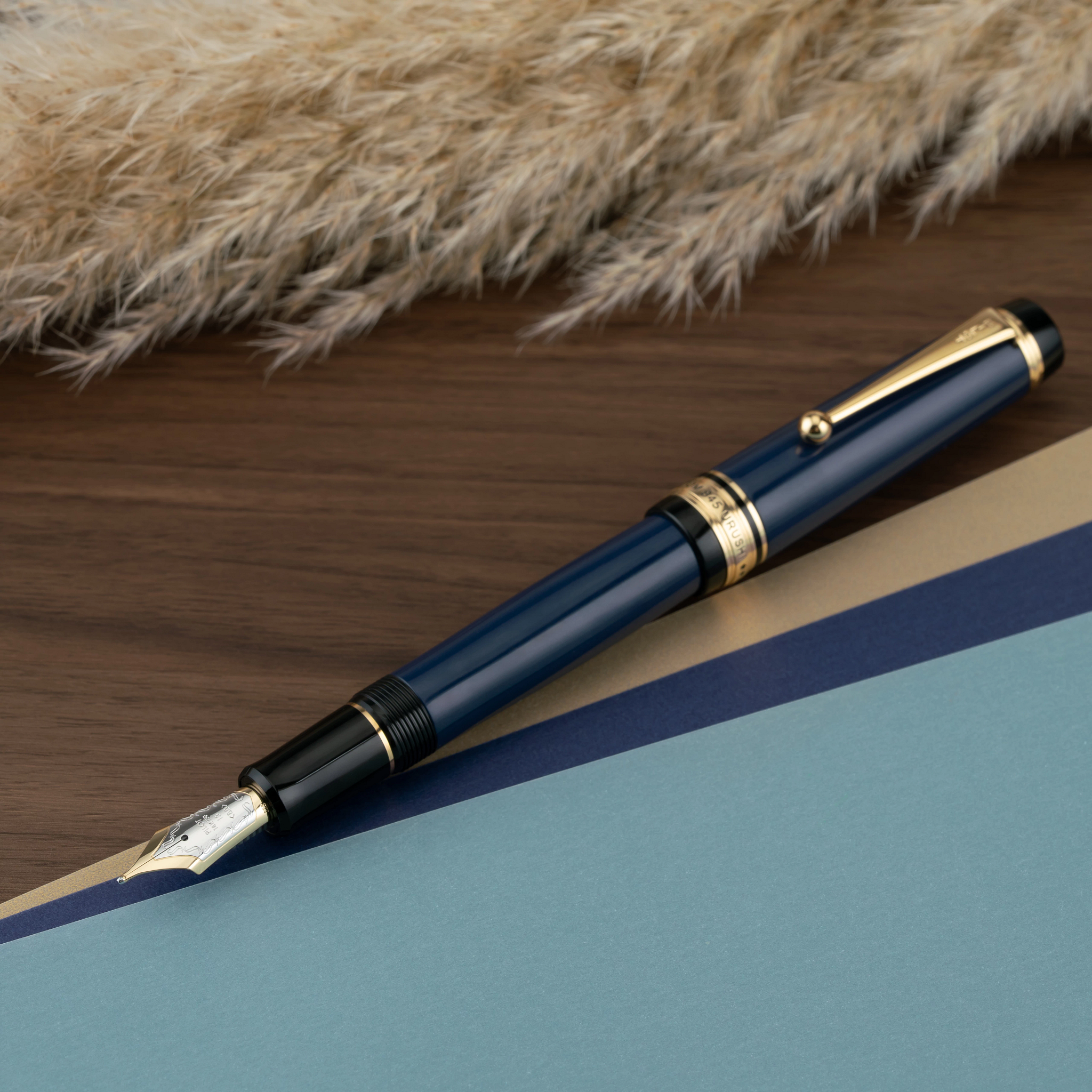 Pilot Custom 845 Urushi Fountain Pen - Prussian Blue (Available Late May)