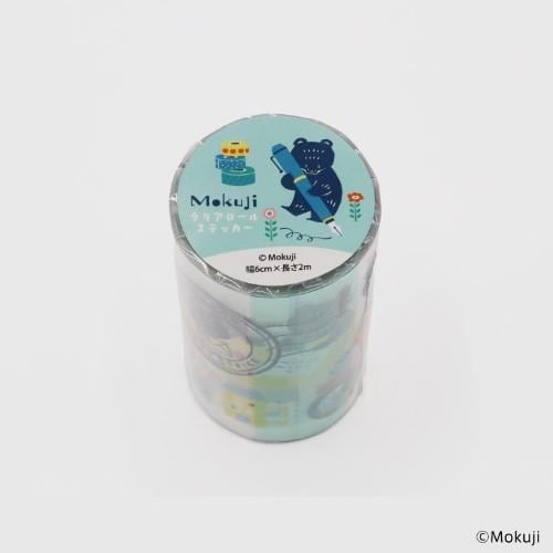 Komamono Creative x Mokuji Clear Roll Sticker (Coming Soon)