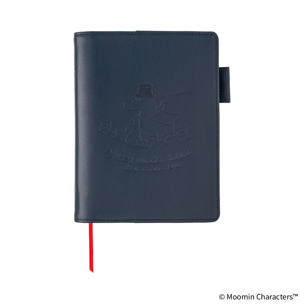 Hobonichi 5-Year Techo Leather Cover 2027 - A6 - Moomin: Written Memories (Order Starts Aug 31st @ 10pm ET)