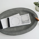 Yohaku - Letterpress Memo Pad - Collection - Black