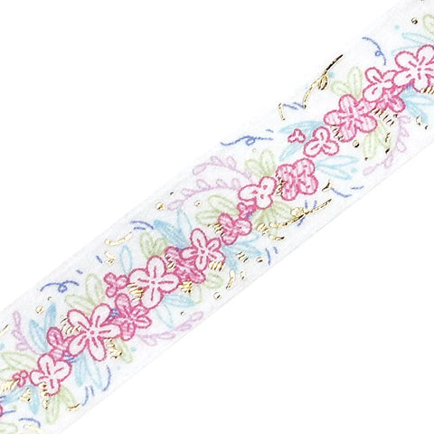 BGM Washi Tape - Foil Stamping Life - Flower Line