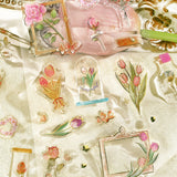 BGM -  Crystal Seal Sticker Sheet - Garden