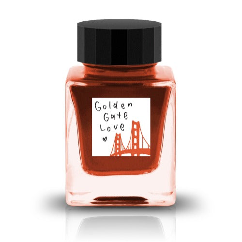 Tono & Lims Ink Bottle - Friendship - Golden Gate Love - 30ml