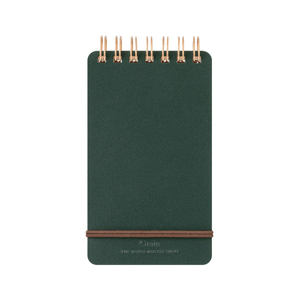 Midori Grain Notebook - B7 - Green (Coming Soon)