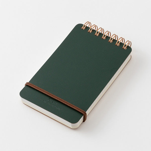 Midori Grain Notebook - B7 - Green (Coming Soon)