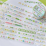 BGM Planner Stickers Roll - Mini Linea - Green