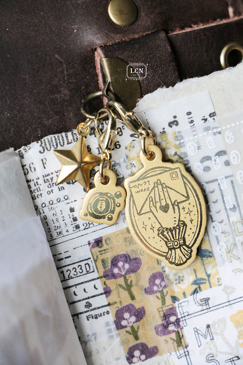 LCN Brass Charm - Autumn 2025 – Yoseka Stationery