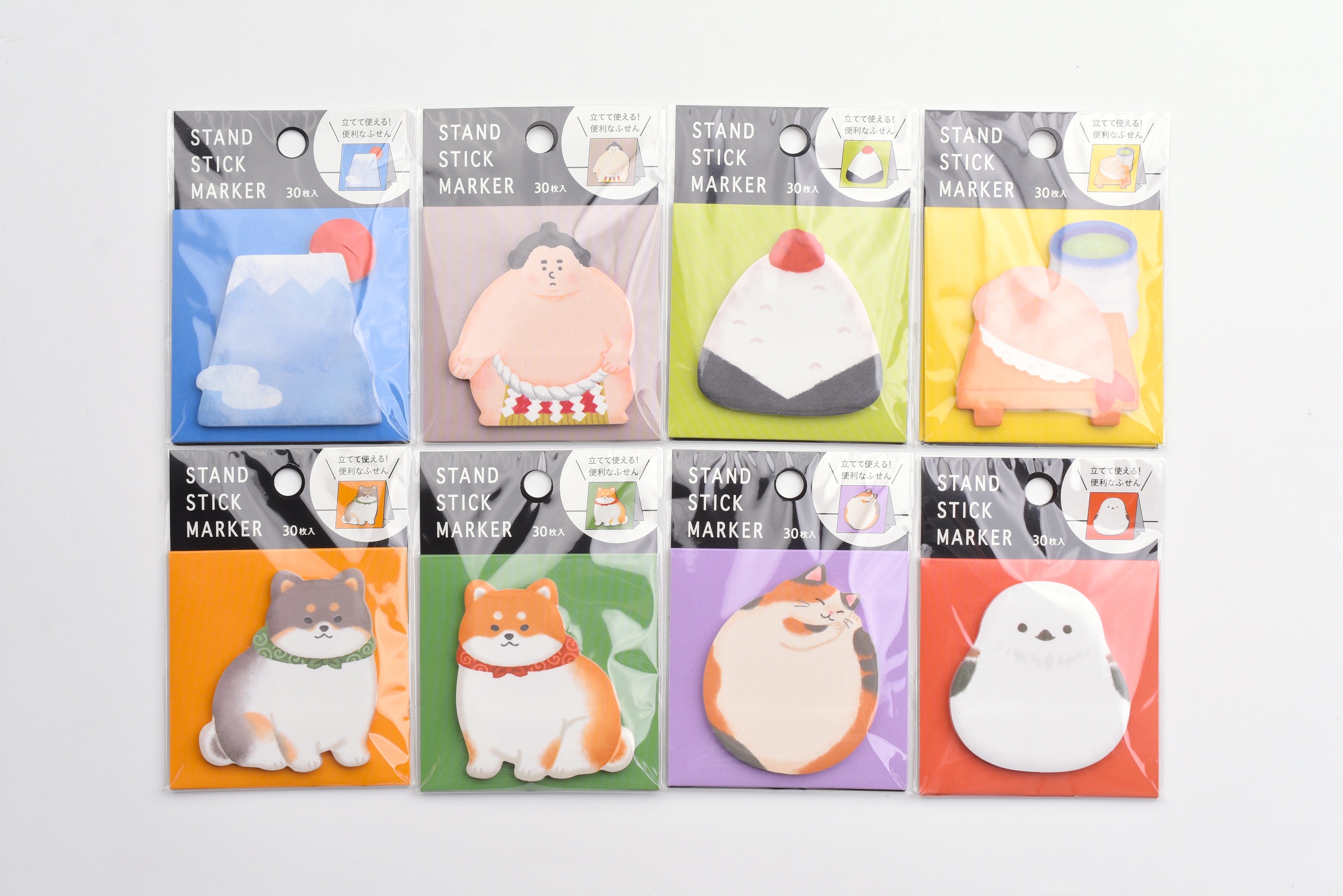 Mind Wave Standing Sticky Note - Vol. 5 – Yoseka Stationery