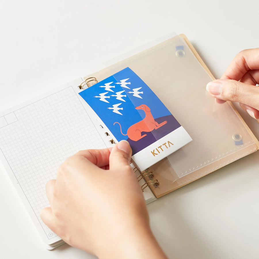 HITOTOKI Ring Notebook - Passport Size - Fruit