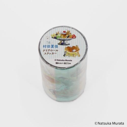 Komamono Creative x Natsuka Murata Clear Roll Sticker (Coming Soon)