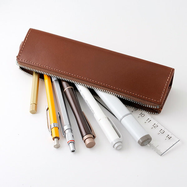 Slip-On CL Zipper Pen Pouch - Medium – Yoseka Stationery