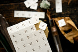 OURS x Hank - Letters (No Frame) Letterpress Book