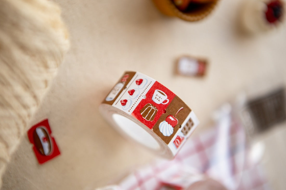 OURS Label Sticker Roll - Afternoon Tea Time