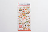 Kamio Illustrated Picture Book Stickers - Korean Cuisine