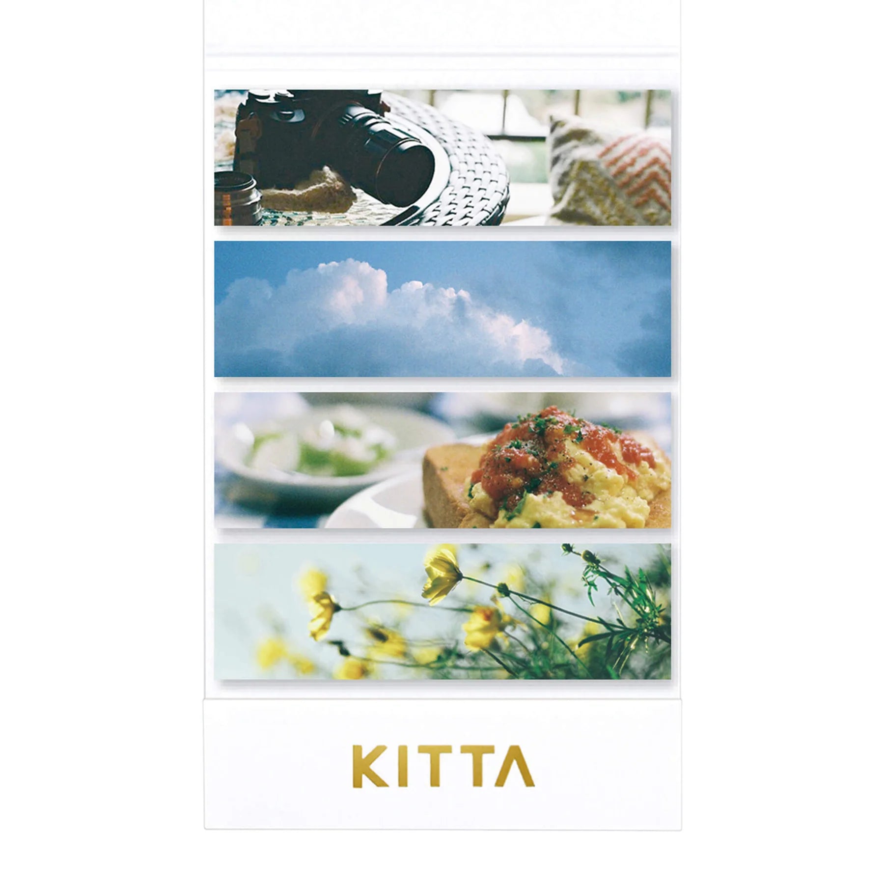 Kitta Portable Washi Tape - Shiny - Photos