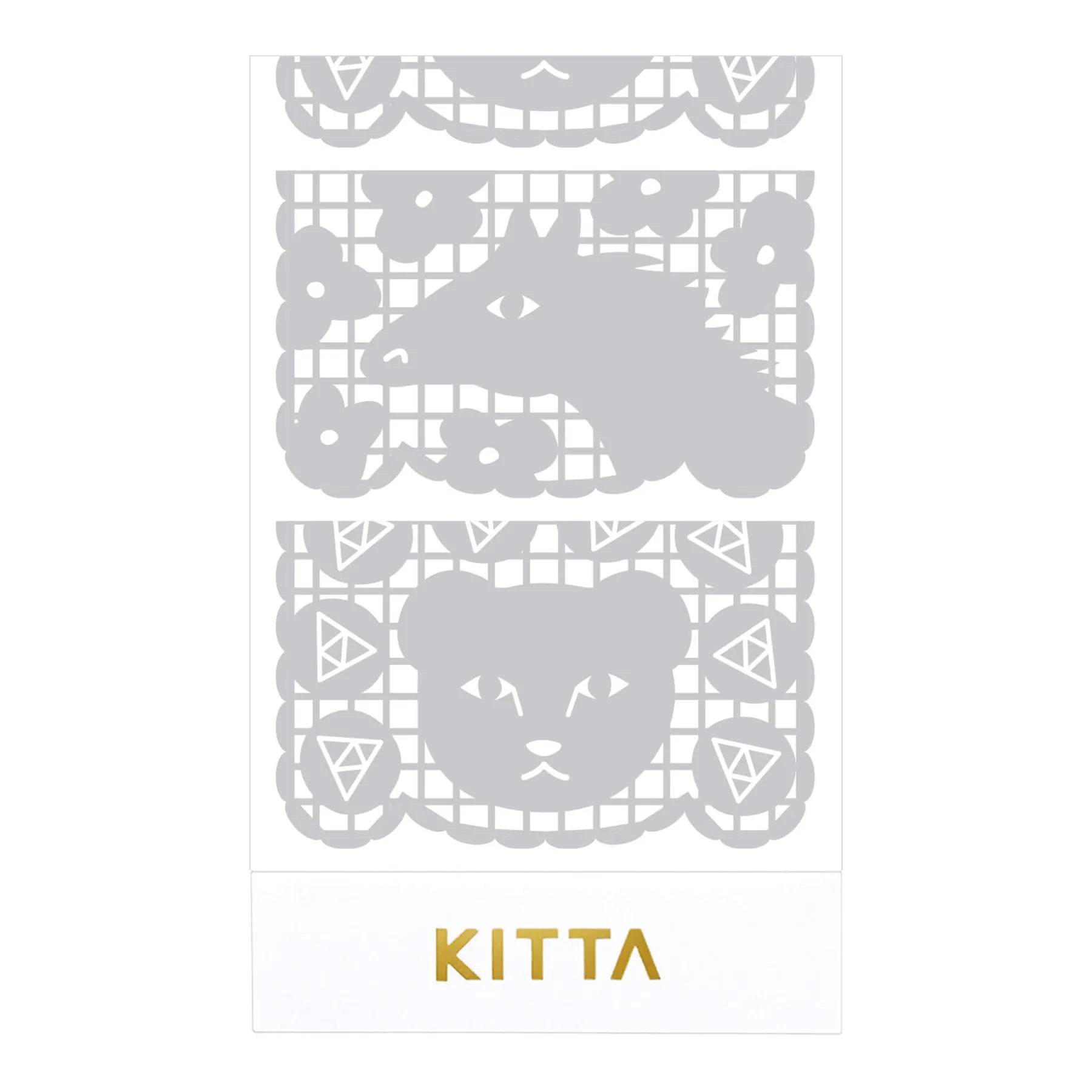 Kitta Portable Washi Tape - Shiny - Lace