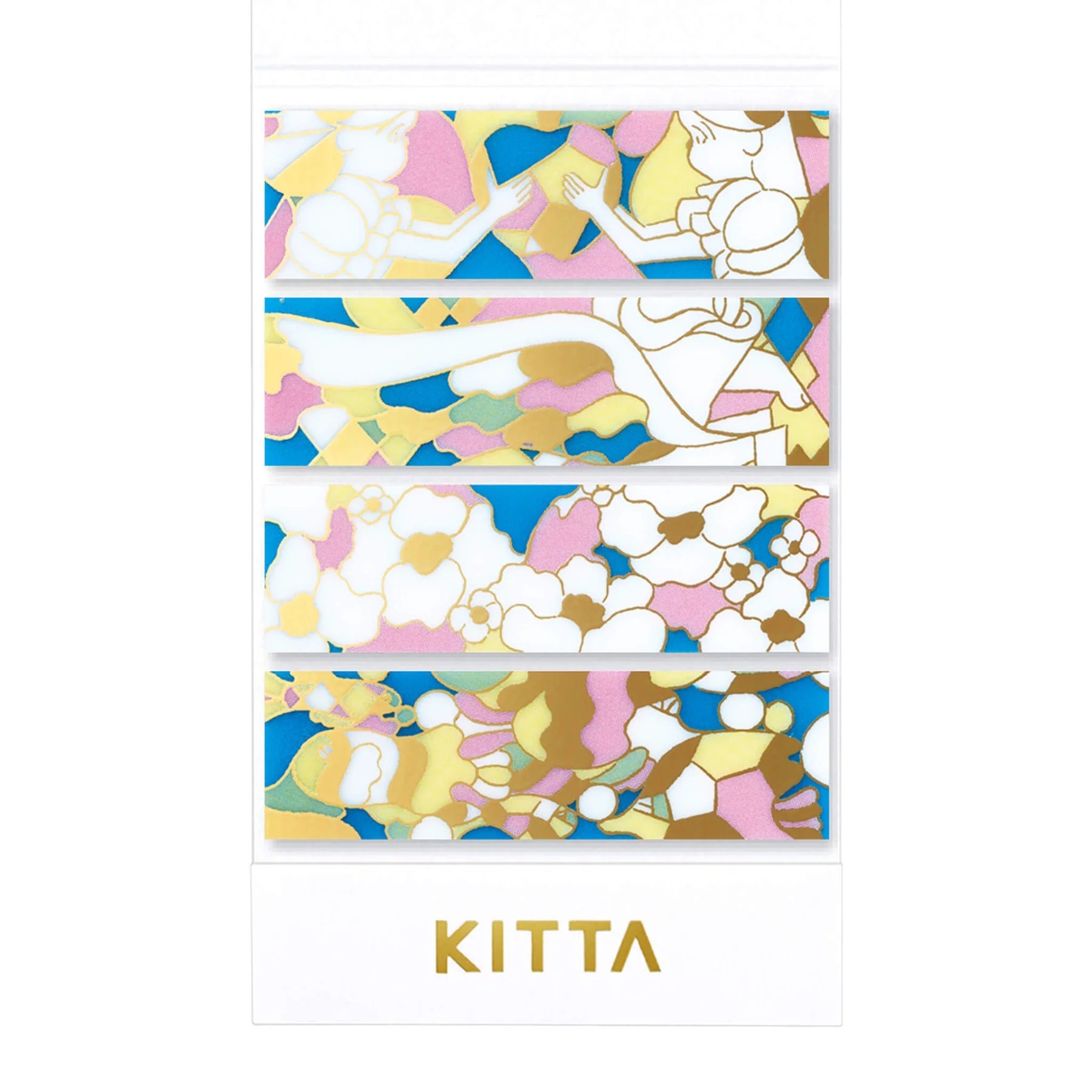 Kitta Portable Washi Tape - Clear - Stained Glass