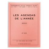 Hightide Diary Les Agenda de L'Année 2024 - A6 Block