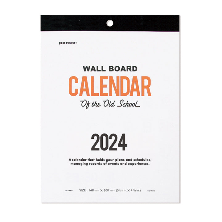 Hightide Penco Calendar 2024 Yoseka Stationery hightide-penco-calendar-2024-yoseka-stationery