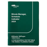 Hightide Diary Minute Manager 2024 - A5
