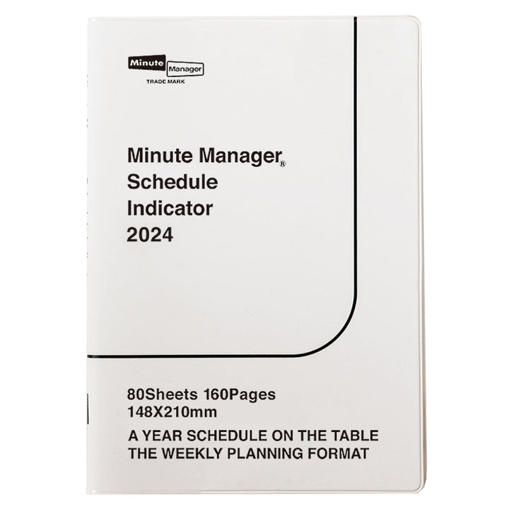 Hightide Diary Minute Manager 2024 - A5
