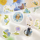 BGM Flake Sticker - Little Forest - Blue