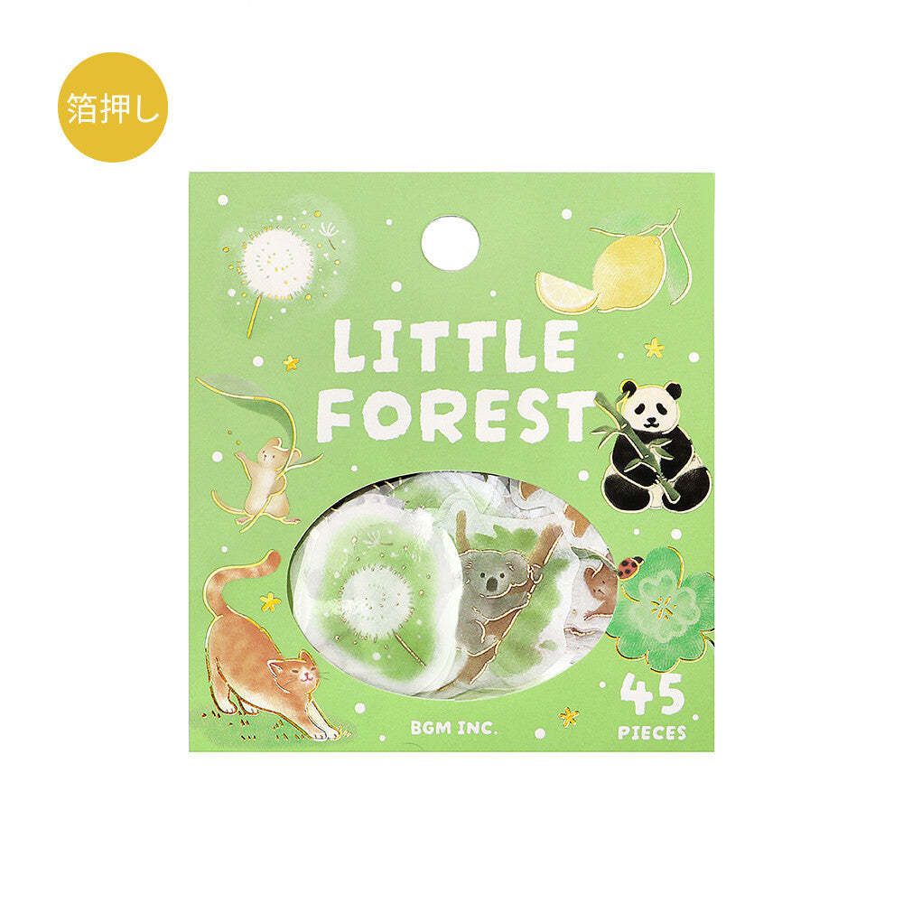 BGM Flake Sticker - Little Forest - Green