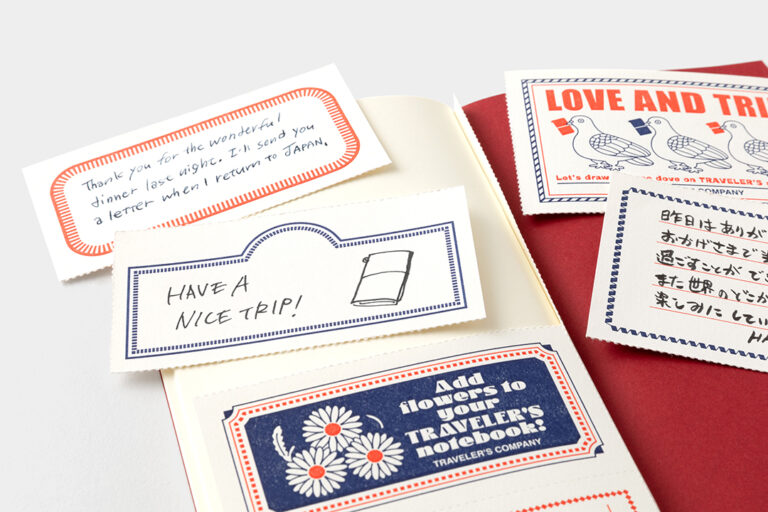 TRAVELER's Factory Regular Size Refill - LOVE AND TRIP - Limited Edition