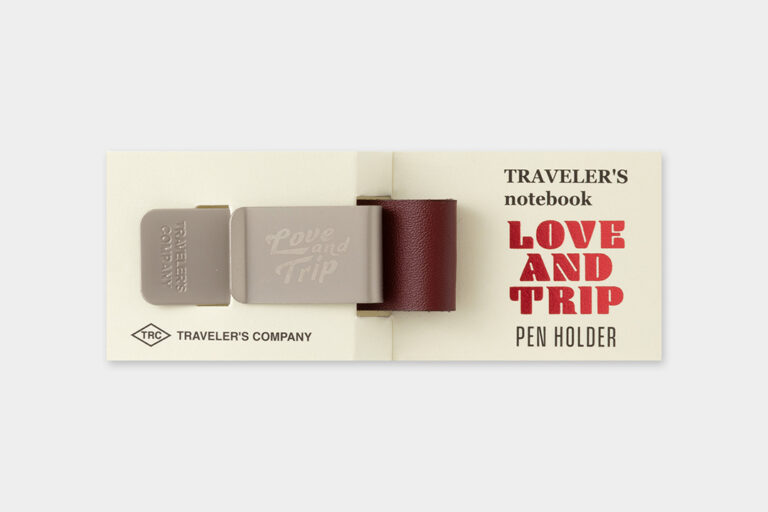TRAVELER'S Notebook Pen Holder - LOVE AND TRIP - Limited Edition
