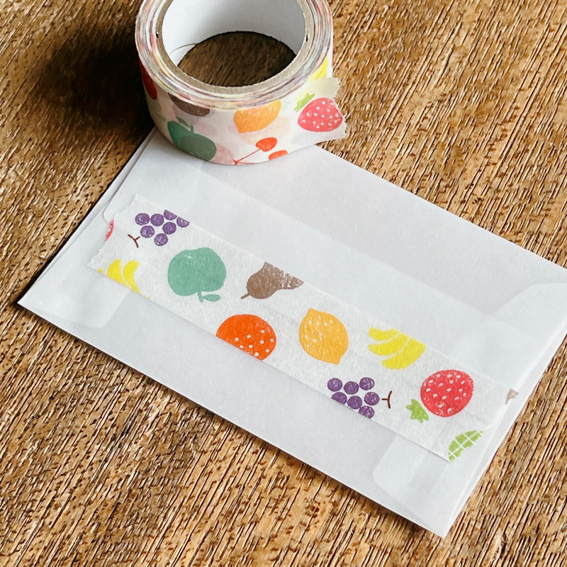 Mizushima Masking Tape - Fruits – Yoseka Stationery