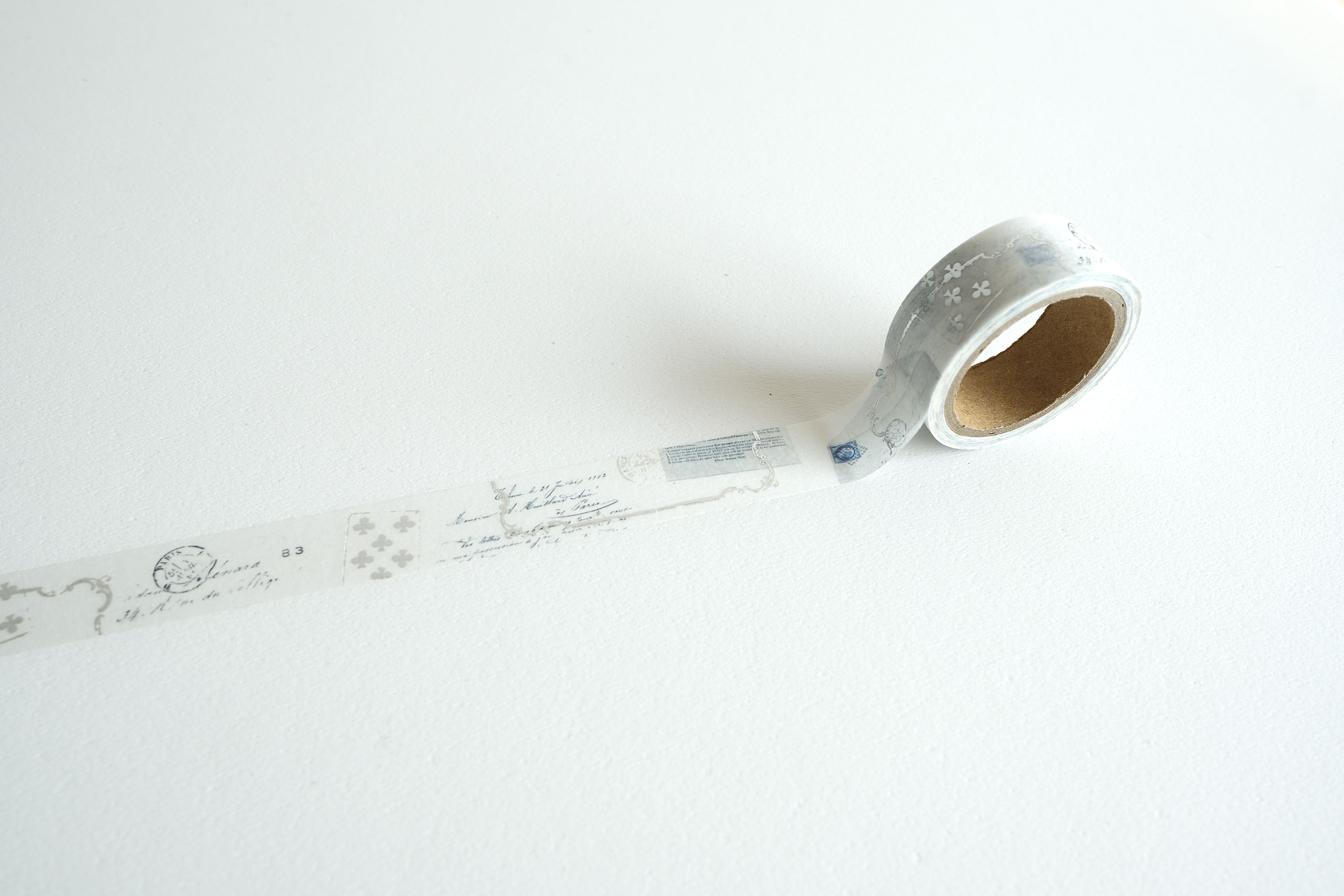 Yohaku Washi Tape - Foil-stamped Masking Tape - Mazurka