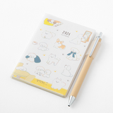 Midori Pocket Diary 2024 - Dog - Mini