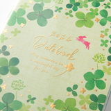 Midori Pocket Diary 2024 - Clover - B6