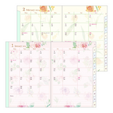 Midori Pocket Diary 2024 - Flowers - B6