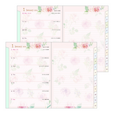 Midori Pocket Diary 2024 - Flowers - B6