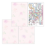 Midori Pocket Diary 2024 - Flowers - Mini