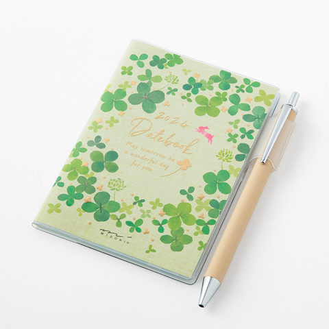 Midori Pocket Diary 2024 - Clover - Mini