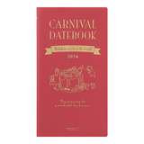 Midori Pocket Diary Slim - 2024 - Carnival