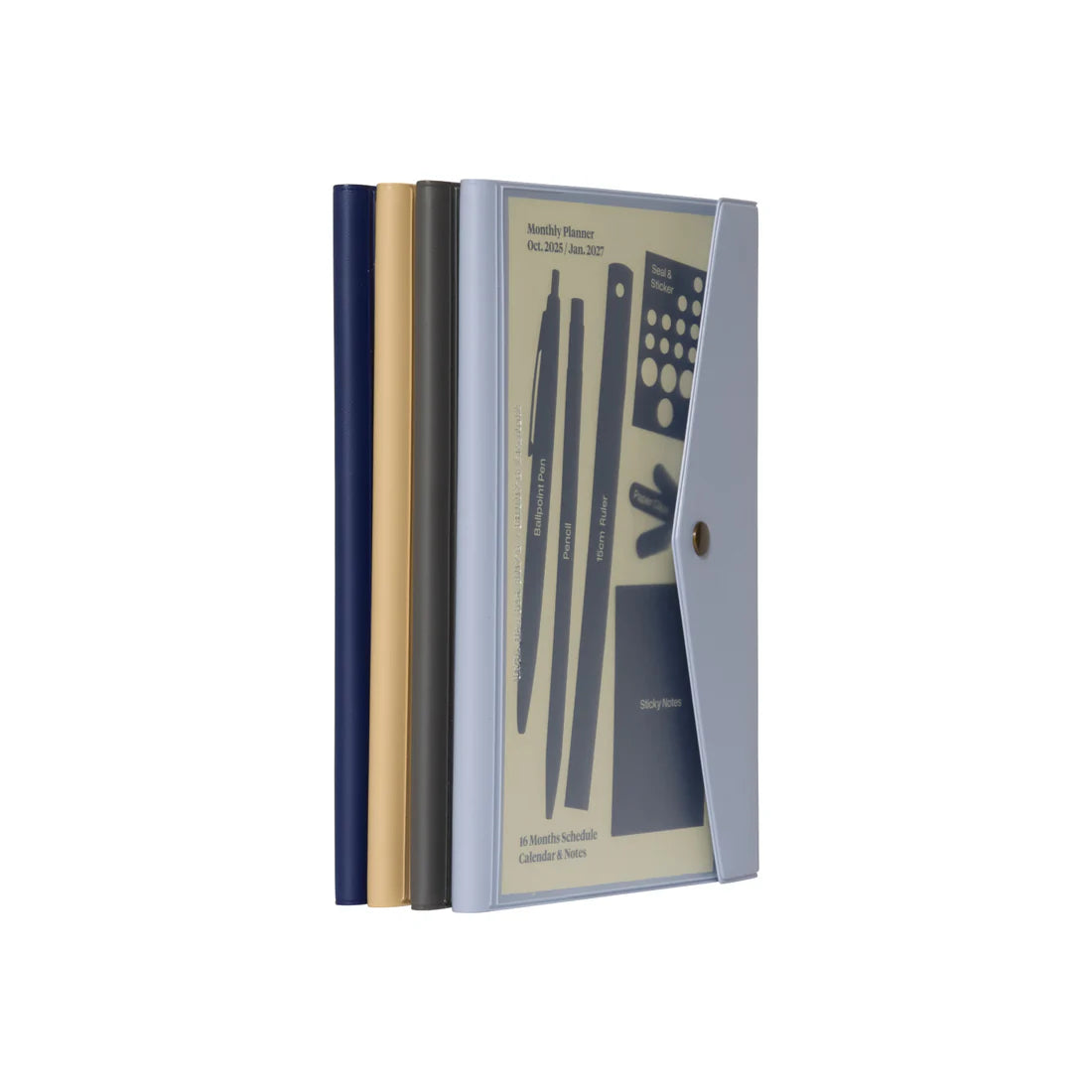 Hightide Monthly Planner Fugen - 2026 - A5