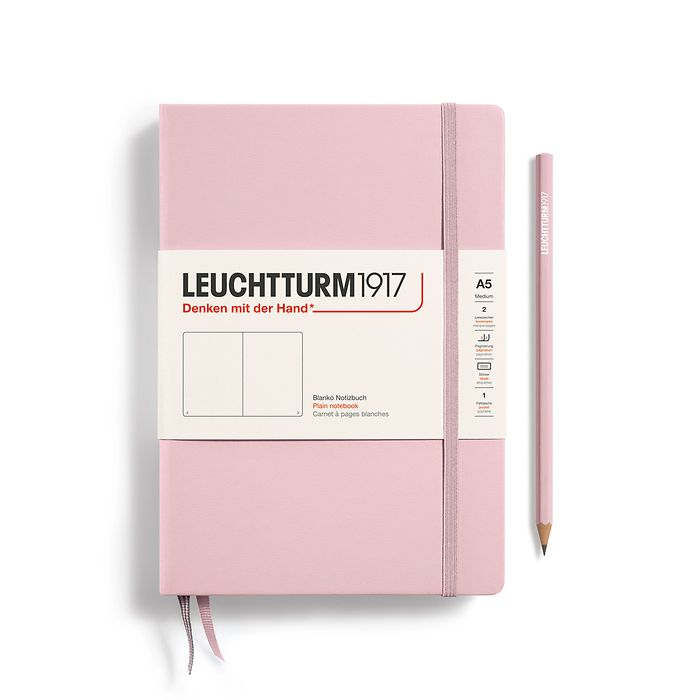 Leuchtturm1917 Hardcover Medium Notebook - A5 - Plain – Yoseka