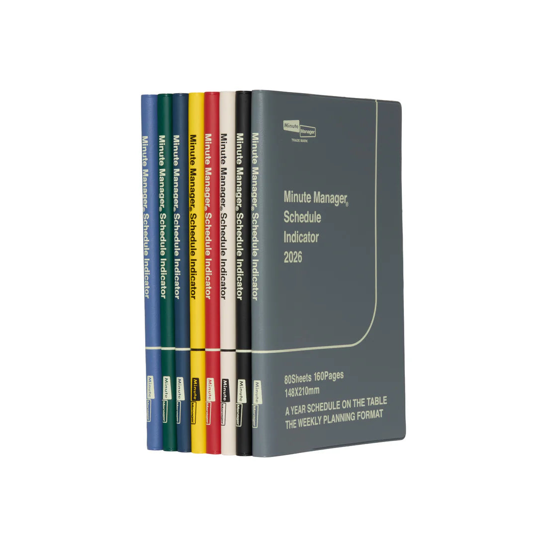 Hightide Weekly Planner Minute Manager - 2026 - A5 LEFT