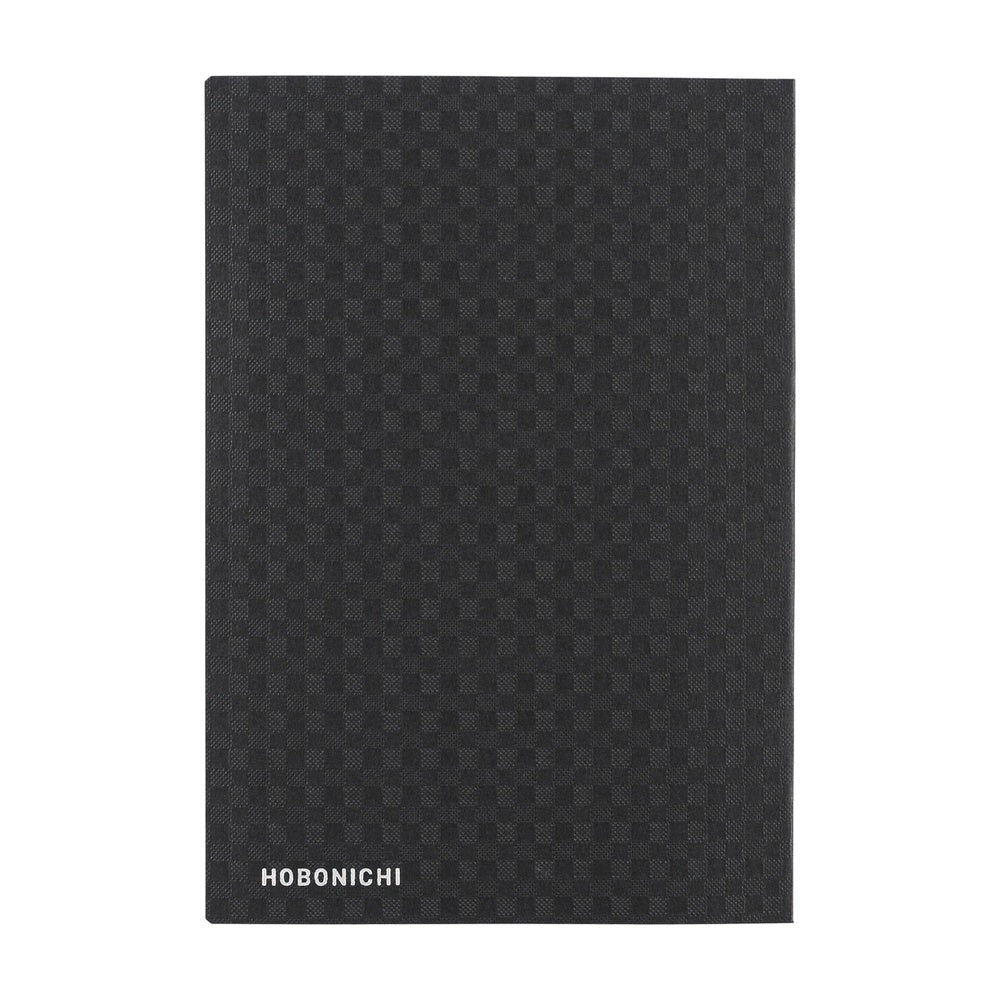 Hobonichi Techo HON 2026 - A6 - Paper Series: Black Gingham - English