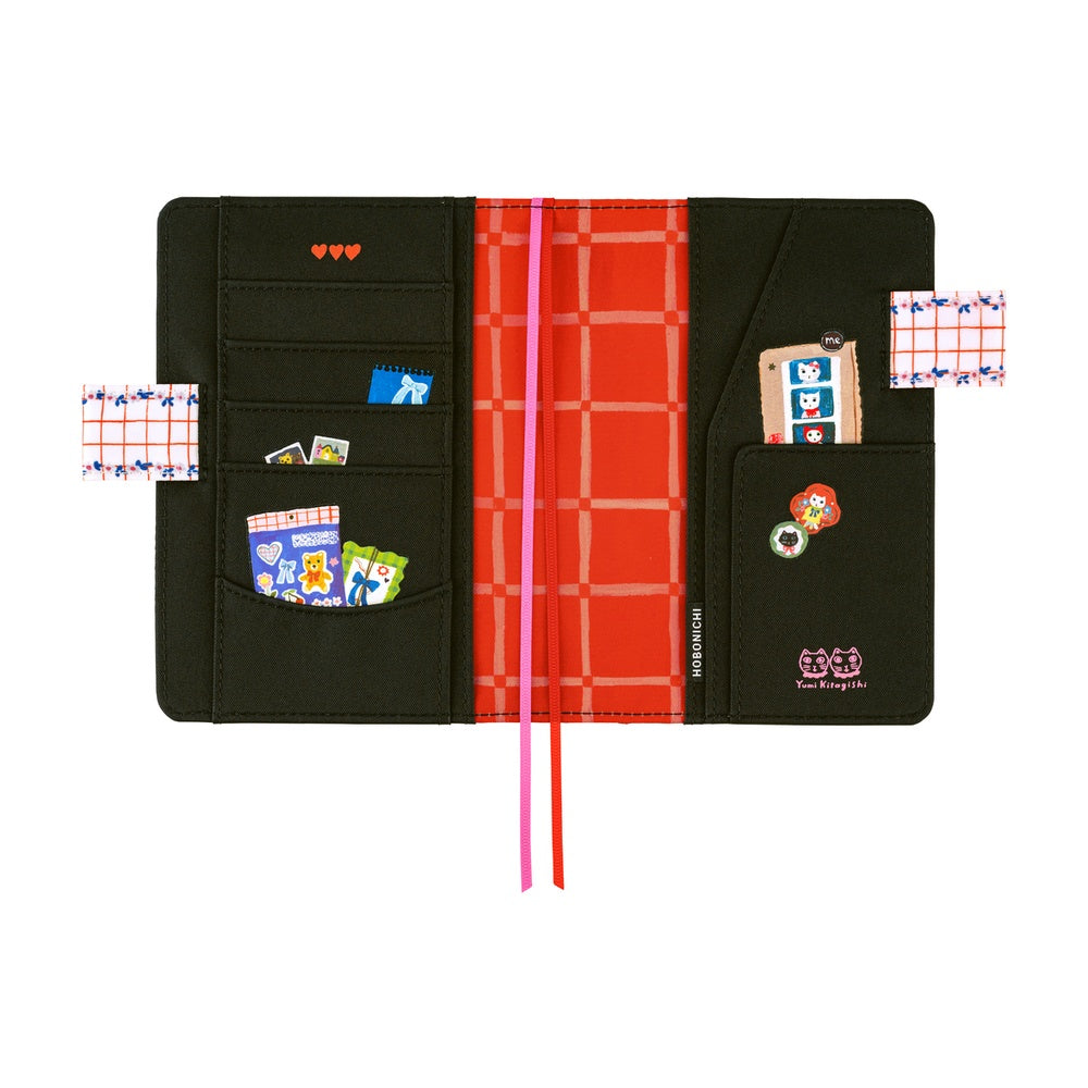 Hobonichi Original Book & Cover 2026 - Yumi Kitagishi: White Cat's Table Decorations - A6